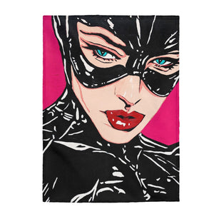 Catwoman Velveteen Plush Blanket