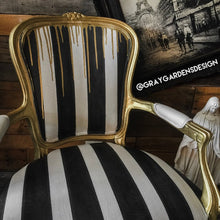 Load image into Gallery viewer, Vintage Hand Painted French Glam Chairs