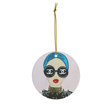 Load image into Gallery viewer, Channel Girl Ceramic Ornament