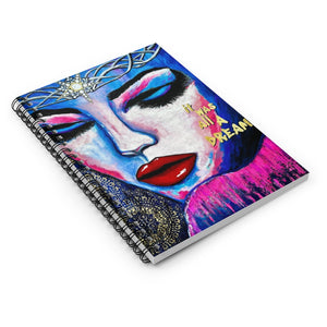 Bohemian It Was All A Dream Spiral Notebook