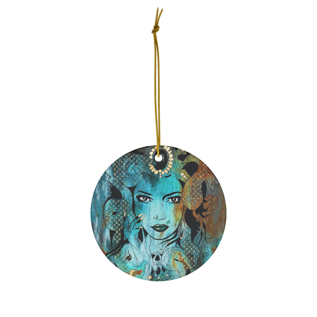 Medusa Ceramic Ornament