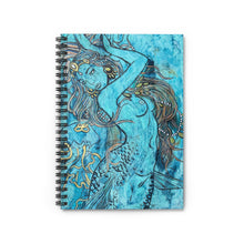Load image into Gallery viewer, Siren of the Sea Spiral Notebook