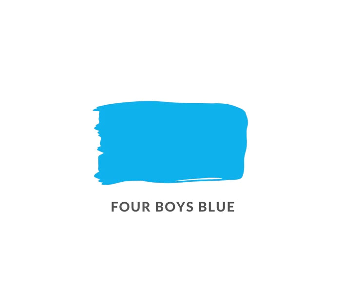 Four Boys Blue | Neon Blue Clay and Chalk Paint