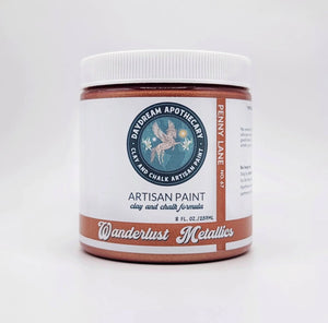 Penny Lane / Copper / Wanderlust Metallic / Daydream Apothecary Clay and Chalk Artisan Paint