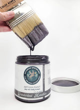 Load image into Gallery viewer, Steampunk / Gunmetal Silver / Wanderlust Metallic / Daydream Apothecary Clay and Chalk Artisan Paint