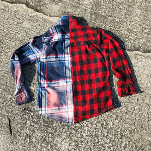 Upcycled Spliced Flannel