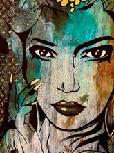 Load image into Gallery viewer, “Medusa” Original Painting on Canvas