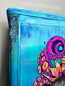 Calypso Hand Painted Pop Art / Furniture Art Dresser