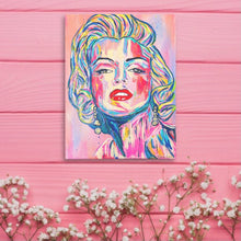 Load image into Gallery viewer, Abstract Marilyn Monroe Painting on Canvas