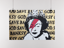 Load image into Gallery viewer, God Save Banksy Matte Print