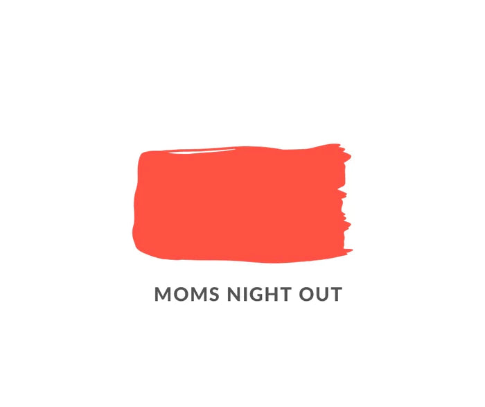 Mom’s Night Out | Neon Coral Clay and Chalk Paint