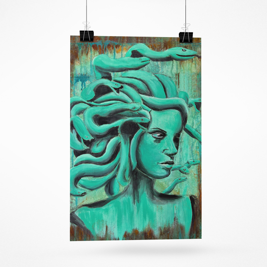 Medusa (Left Side) Matte Print