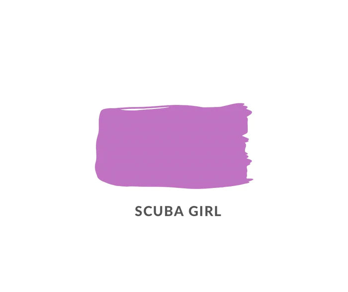 Scuba Girl | Light Purple Clay and Chalk Paint